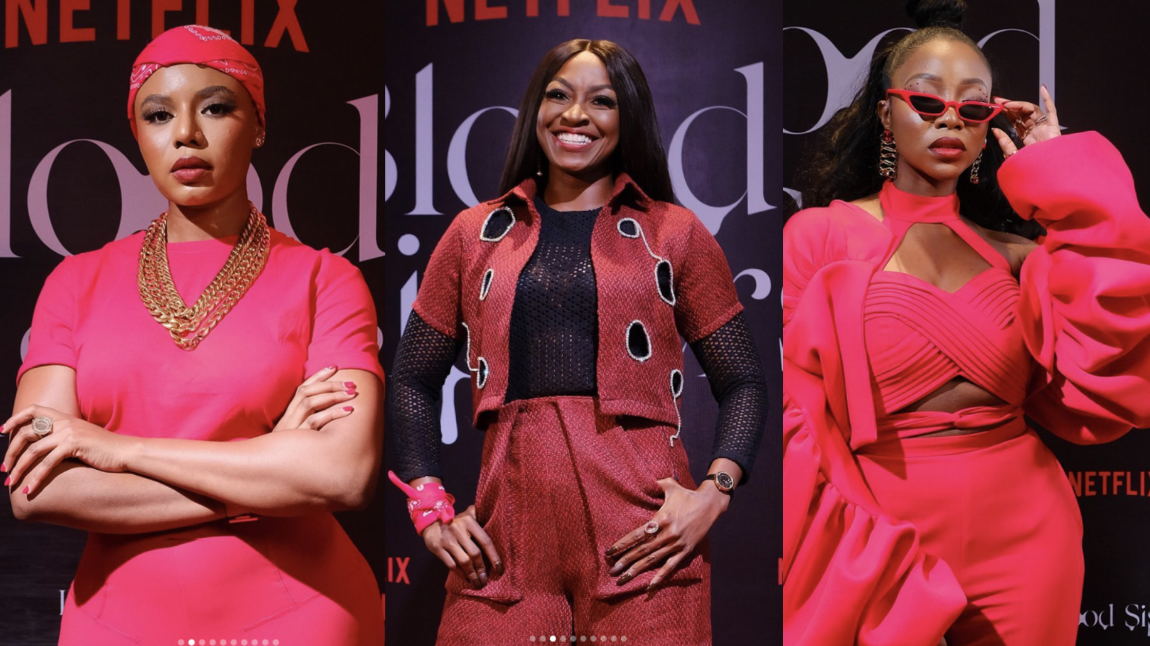 Ini Dima-Okogie, Nancy Isime, Kate Henshaw, Others Stun At Premiere Of Netflix Original Series ‘Blood Sisters’