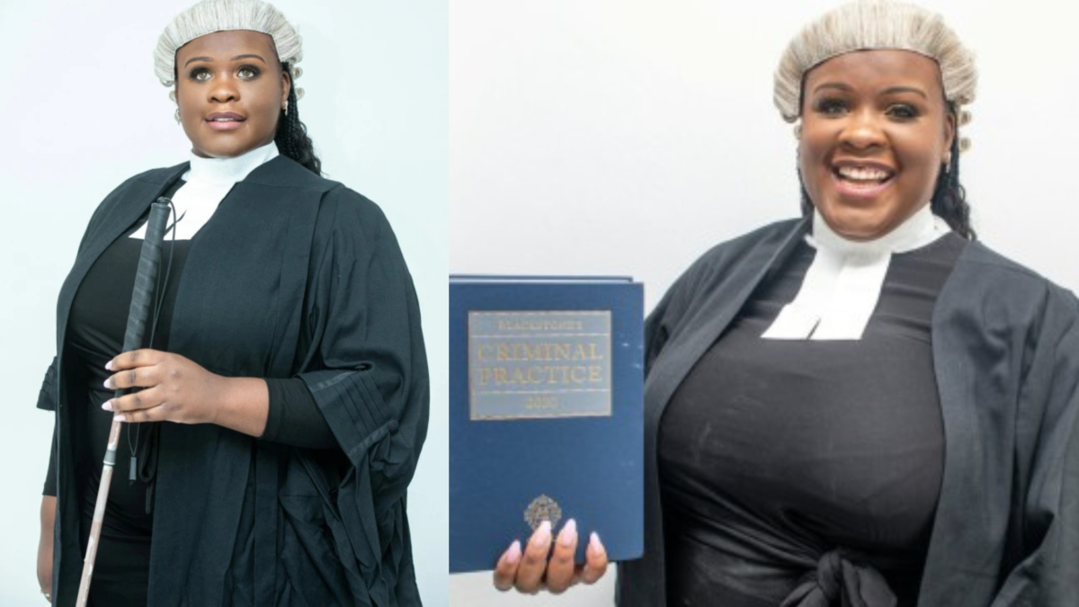 UK’s First Blind & Black Barrister