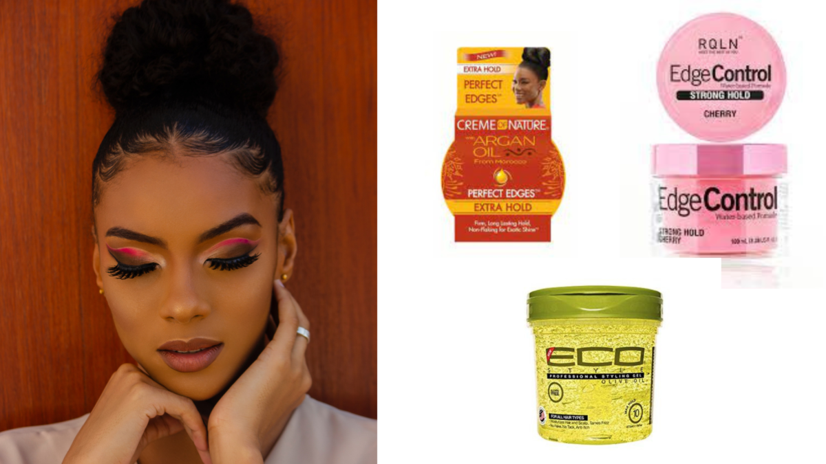 The best ways to style your hair with edge control products