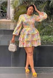 chiffon short dress styles