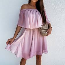 chiffon short dress styles