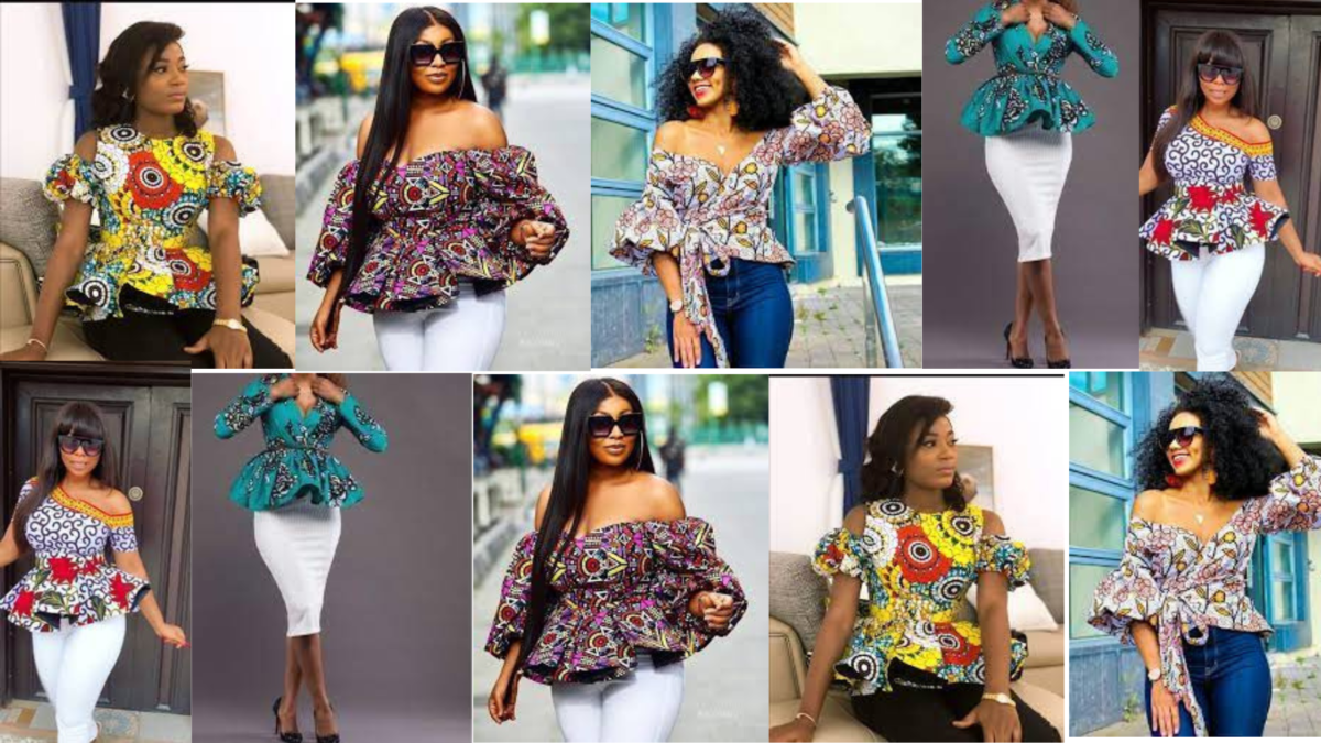 peplum tops ankara styles