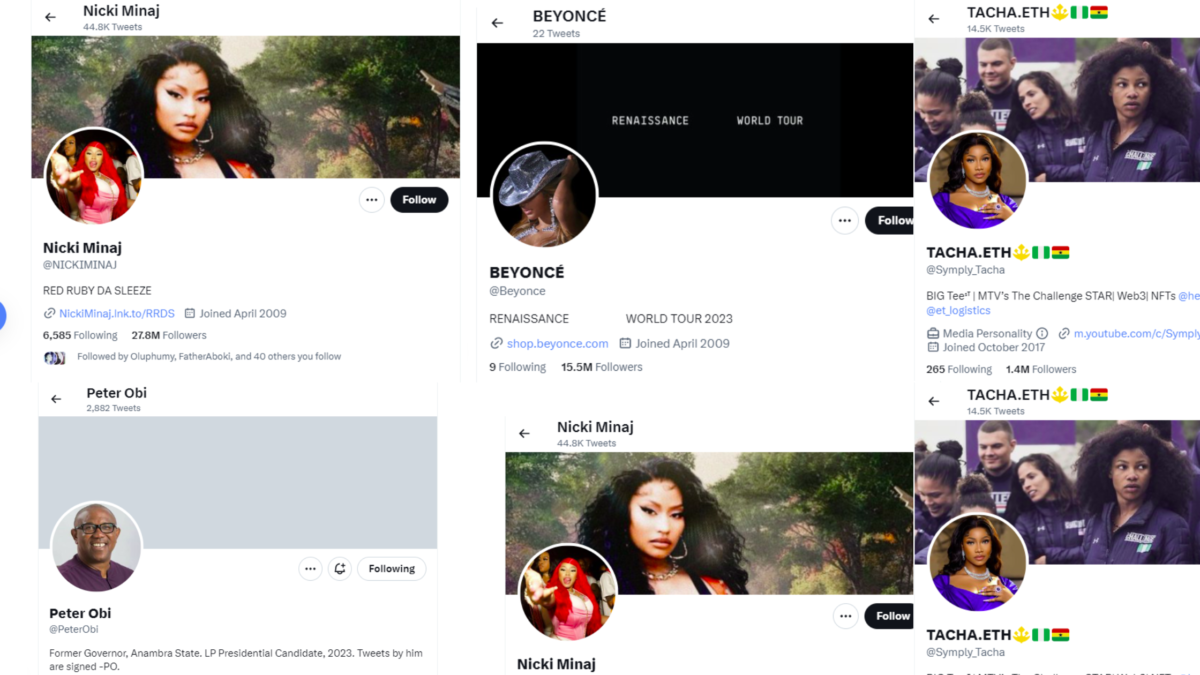 Beyonce, Nicki Minaj, Tacha And Other Celebrities Lose Twitter Verification Badge Which Cost $8